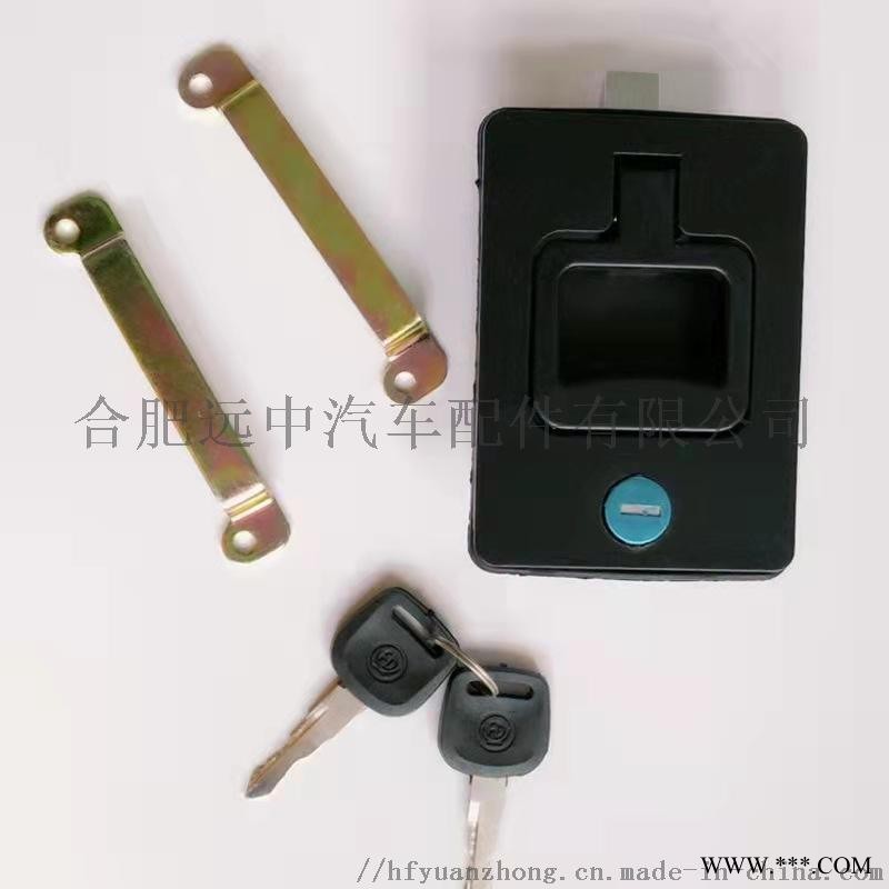 清障車機(jī)蓋鎖行李艙門鎖鐵噴黑門鎖工具箱鎖具半掛車工具箱鎖