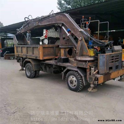 特惠四不像挖掘機隨車挖掘機拉沙拉土車載式挖掘機