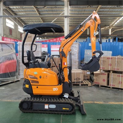 農用挖掘機 履帶式小型挖掘機 18柴油挖掘機