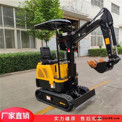 小型挖掘機 1噸液壓挖掘機 履帶式360度旋轉挖掘機