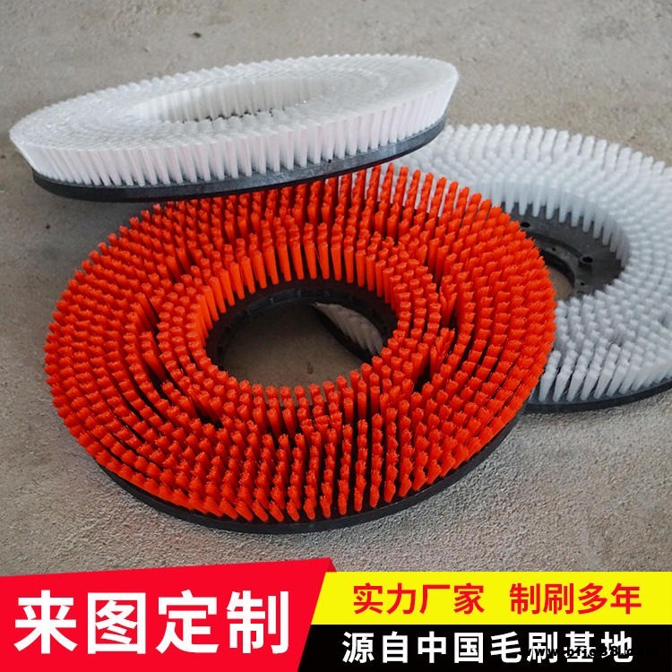 廠家直銷地毯清潔毛刷洗地機(jī)圓盤刷 瓷磚玻璃多功能旋轉(zhuǎn)圓盤毛刷