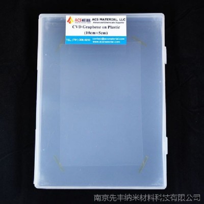 先豐納米ACS Material CVD塑料基底石墨烯膜 1cmx1cm 單層 1 盒