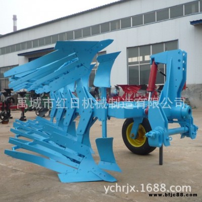 液壓柵條犁 專業生產優質農用機械 液壓翻轉犁 重型鏵式犁 1LFT-450紅日機械 液壓柵條翻轉犁 鏡面犁