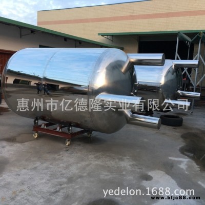 不銹鋼無菌水箱 衛生級儲存罐 原水箱 8k雙鏡面食品級1噸2噸5噸10