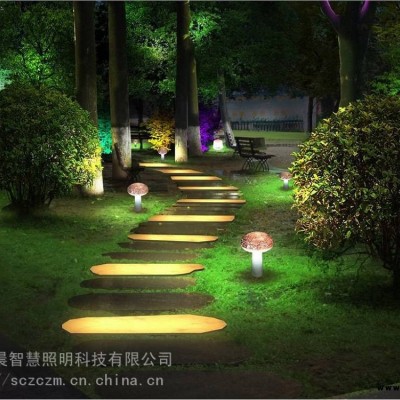 中晨草坪燈供應鍍鋅鋼板仿古草坪燈別墅仿古草坪燈