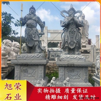 佛教石雕珈藍(lán)韋陀 寺廟大殿左右護(hù)法神將雕像 石雕韋陀菩薩