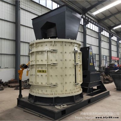 石灰石制砂機 新保農  新型立軸式破碎機 花崗巖制砂板錘打砂機 1000型時產40噸制砂機