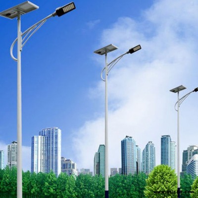 廊坊6米太陽能路燈50w 10米路燈桿廣場led燈經銷商進貨