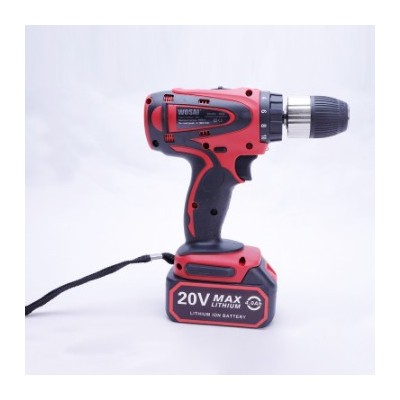 多功能充電鉆 WOSAI 12V充電鉆槍式鋰電手槍鉆無(wú)線電動(dòng)螺絲刀單電