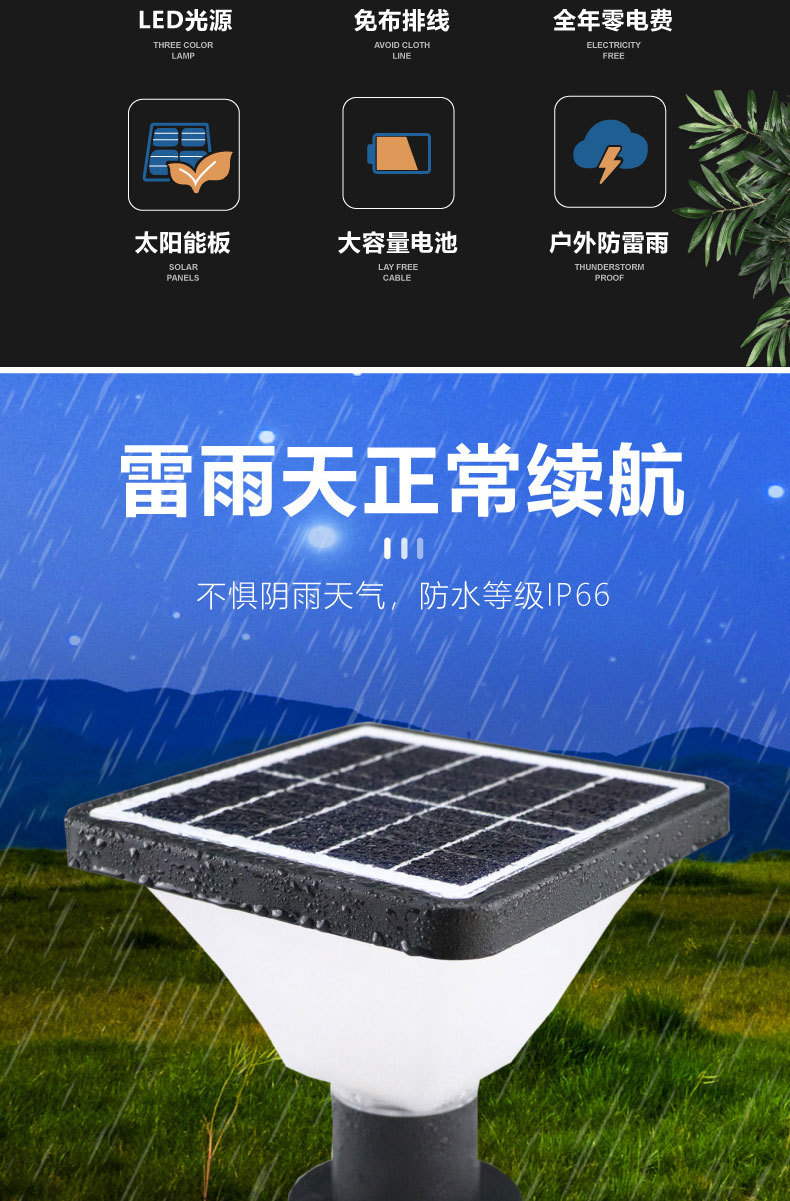 太陽能草坪燈