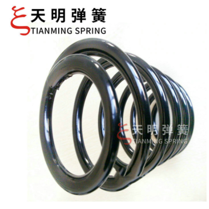 大線(xiàn)徑彈簧 4.0-8.0粗彈簧 外徑50-200MM 黑色拉伸彈簧廠家批發(fā)