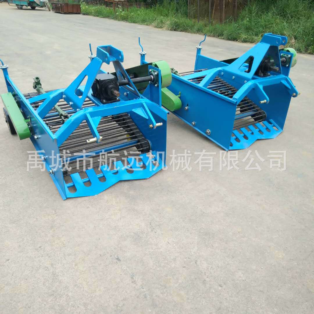 小型紅薯收獲機械 四輪拖拉機帶的地瓜土豆挖掘機廠家直銷 不破皮示例圖4