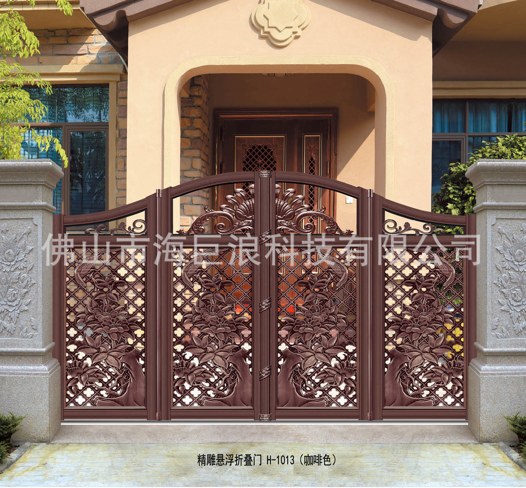 無(wú)軌折疊懸浮門(mén) 懸浮折疊門(mén) 折疊無(wú)軌門(mén) 雙開(kāi)折疊門(mén) 遙控平移門(mén)示例圖35