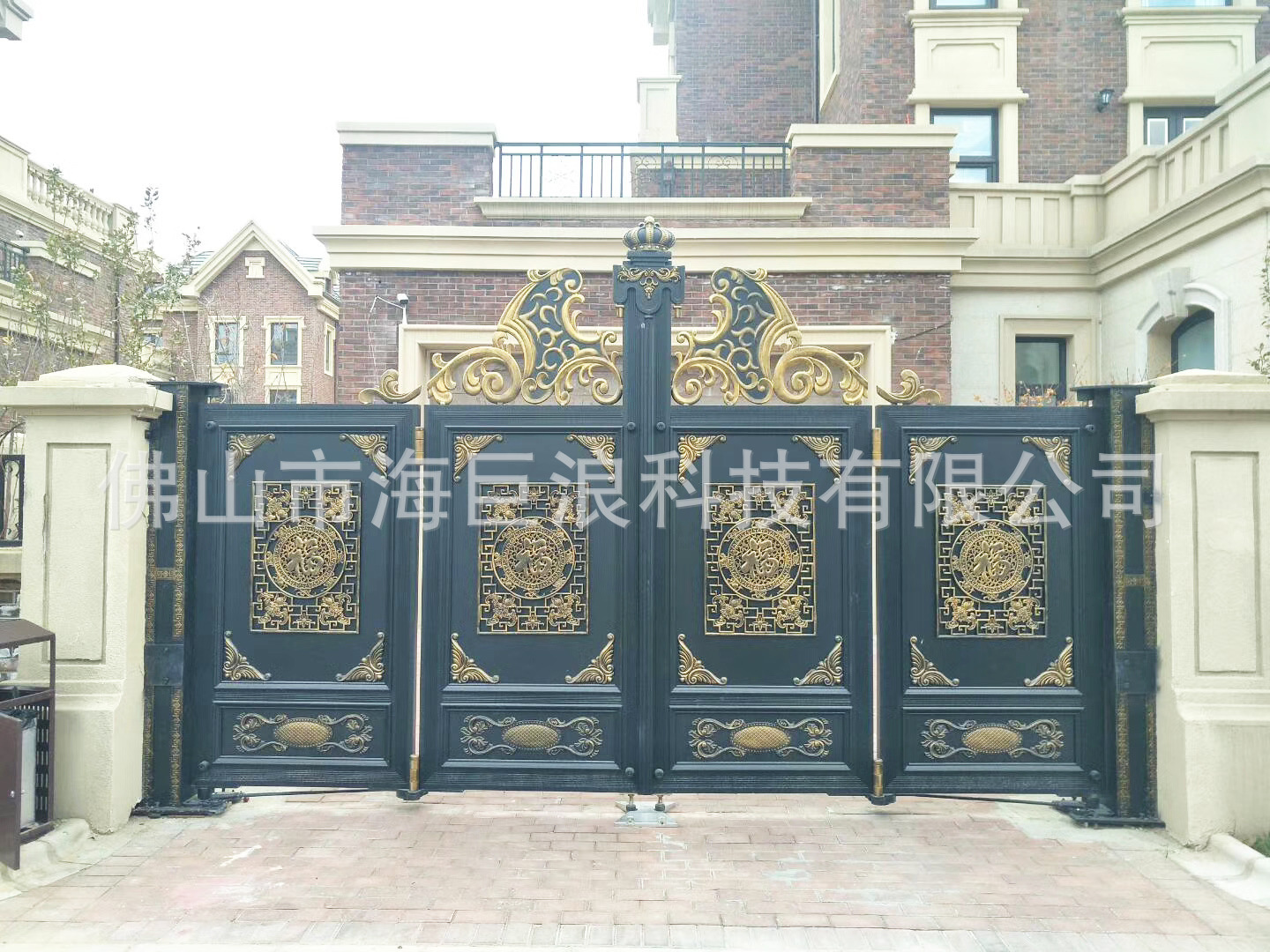 庭院折疊懸浮門 庭院平移門 庭院折疊門 庭院無軌折疊門示例圖22