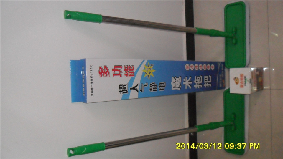 供應民樂牌靜電拖把 魔術(shù)拖把 木地板專用拖把 貼牌加工示例圖10