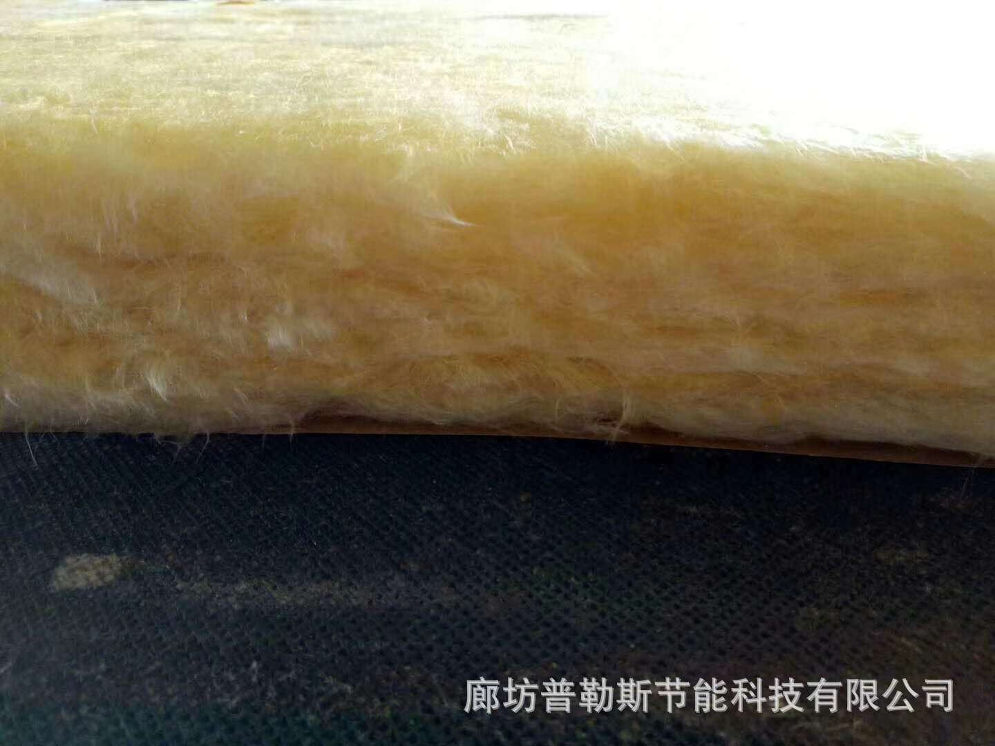 離心玻璃棉卷氈 鋁箔黃色保溫棉 a級阻燃玻璃棉 屋頂保溫棉黃色示例圖4