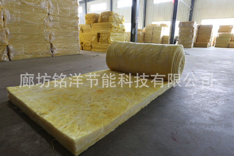 廠家直供玻璃棉卷氈隔音棉墻體輕鋼龍骨A級阻燃玻璃棉吸音保溫棉示例圖18
