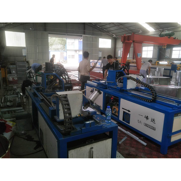 槽鋼沖孔機 數控風管角鋼法蘭 角鐵槽鋼沖剪機 一峰達