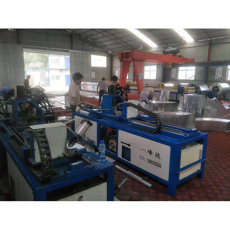槽鋼沖孔機 數控風管角鋼法蘭 角鐵槽鋼沖剪機 一峰達