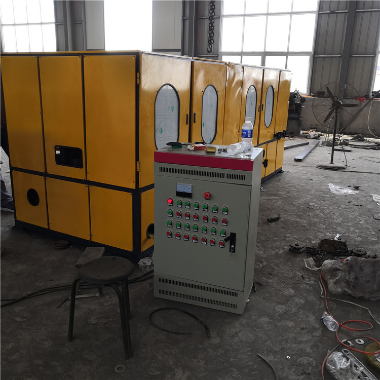槽鋼周遭拋光除銹設備 【槽鋼表面除銹磨光機】定制機型示例圖10