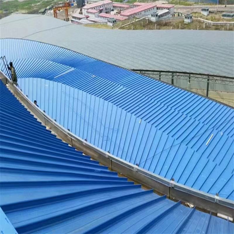 河南錦昱大型建筑用環保安全直立邊鋁鎂錳彩涂板65-430型