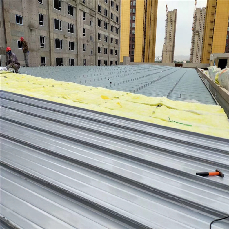 河南錦昱大型建筑用環保安全直立邊鋁鎂錳彩涂板65-430型