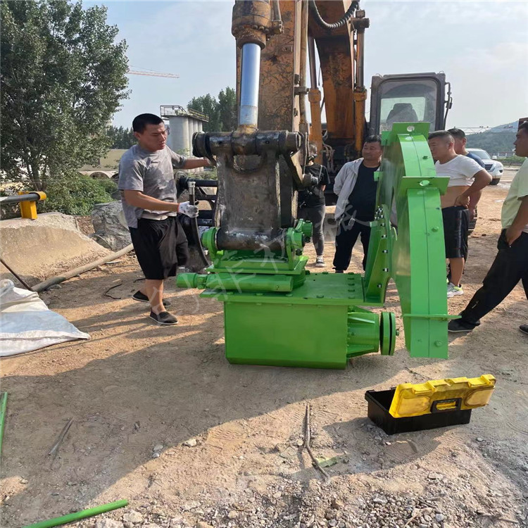 安慶大觀 切割花崗巖圓盤鋸 水冷卻挖機巖石鋸 免費上門試機