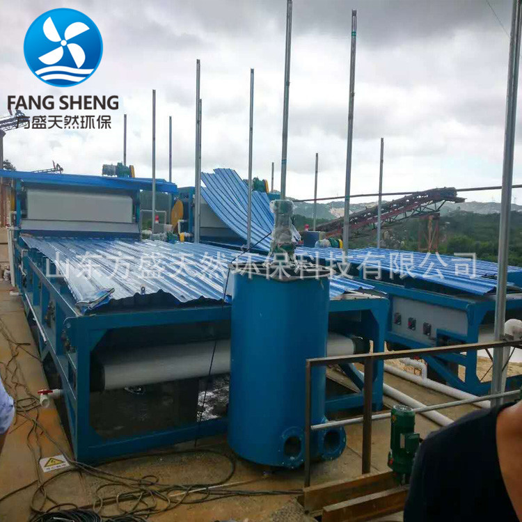 帶式污泥脫水機 帶式壓濾機 洗砂污泥壓濾機 三網壓濾機示例圖16