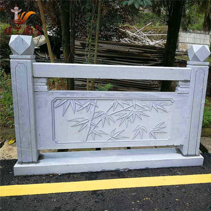 嘉祥石雕石雕欄桿 石頭欄桿上門安裝
