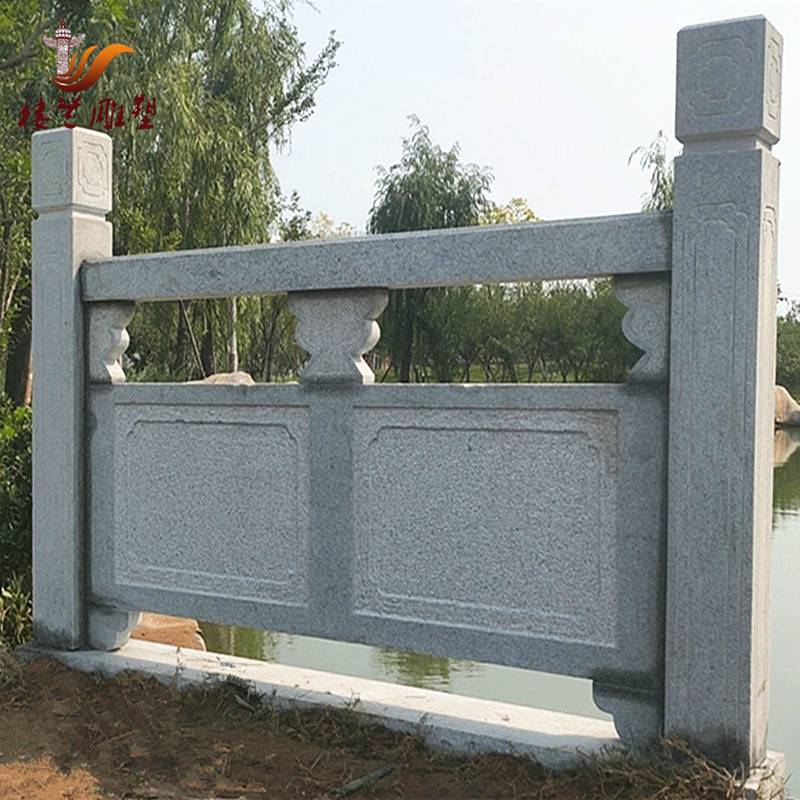 古建工程石雕欄桿 石頭欄桿雕刻廠家