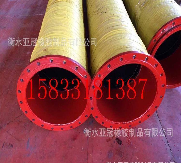 膠管廠家低價定做大口徑骨架輸水橡膠管 鋼絲纏繞波紋輸水膠管示例圖5