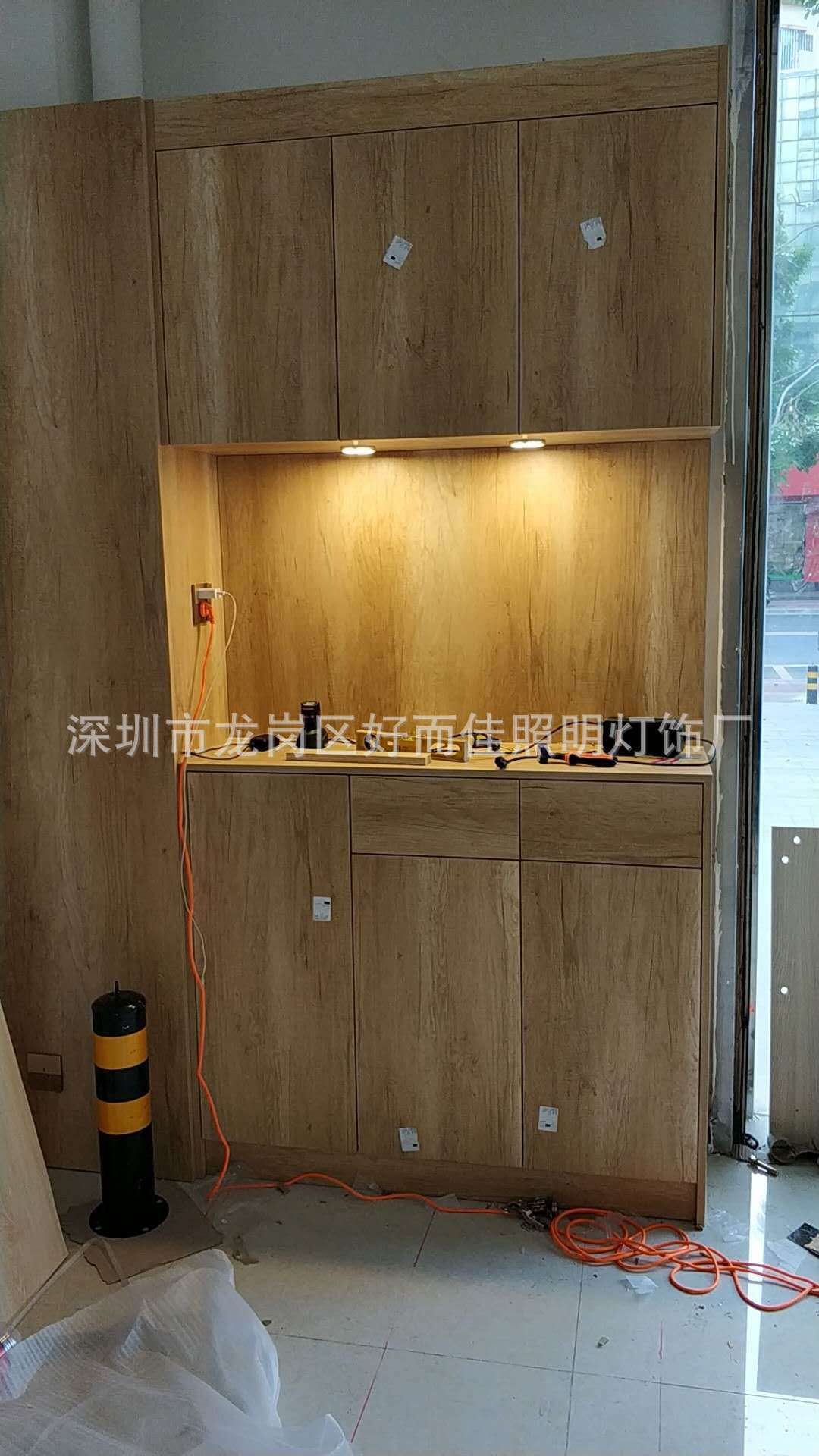 超薄新款人體感應(yīng)led燈智能感應(yīng)櫥柜燈家具衣柜燈led感應(yīng)筒燈圓形示例圖18