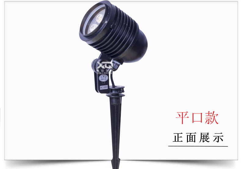 led插地燈投射燈射樹燈戶外防水園林草坪景觀地插照樹燈聚光射燈示例圖8