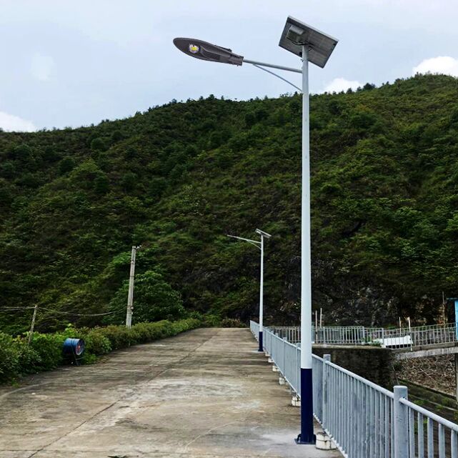 秦皇島6米太陽能路燈廠 新農(nóng)村路燈6米接電led燈 工廠定制