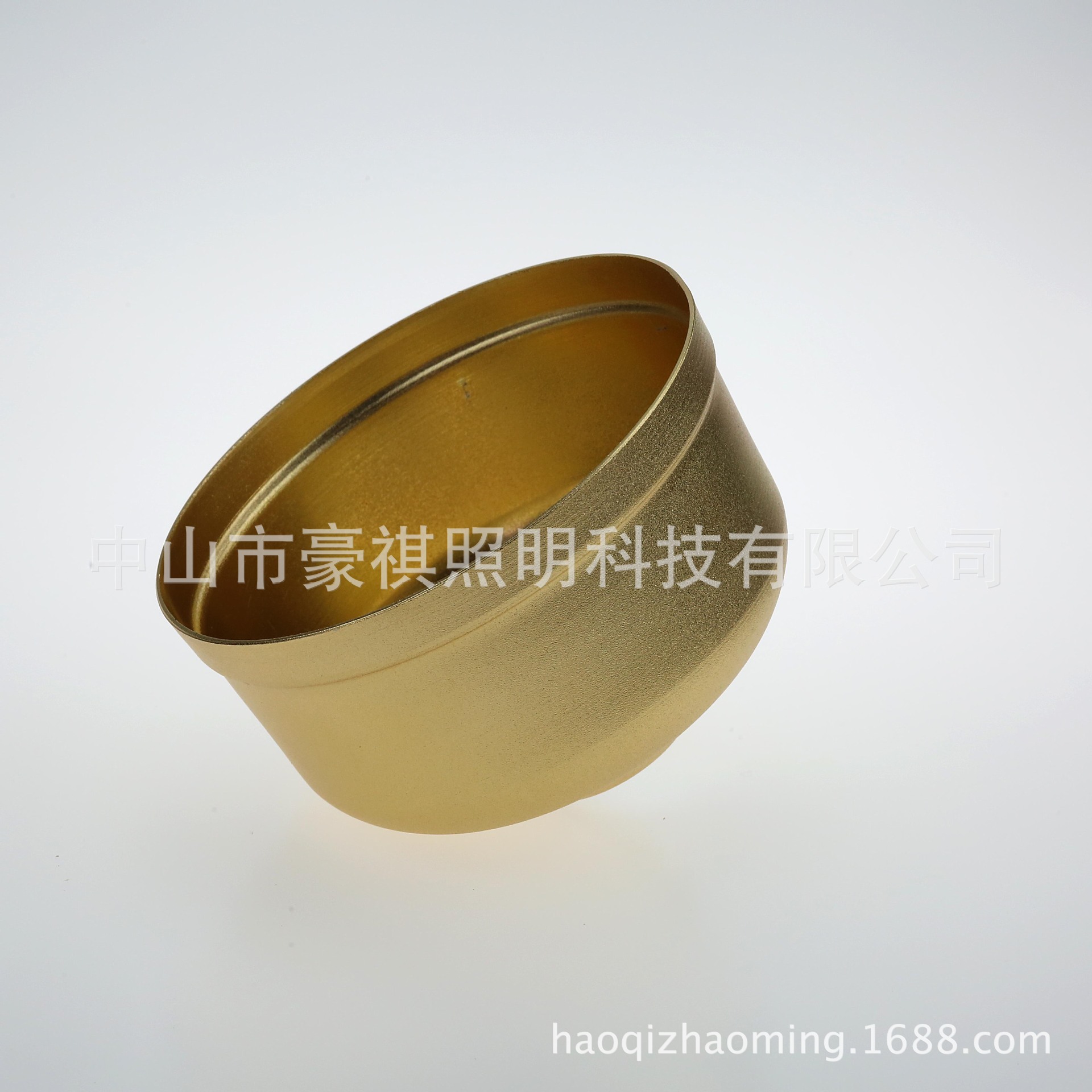 土豪金全鋁球泡飛碟工礦燈筒燈射燈天花燈外殼廠家直銷交期準時示例圖1