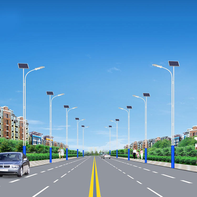廊坊6米太陽能路燈廠 新農村路燈6米接電led燈	工廠定制