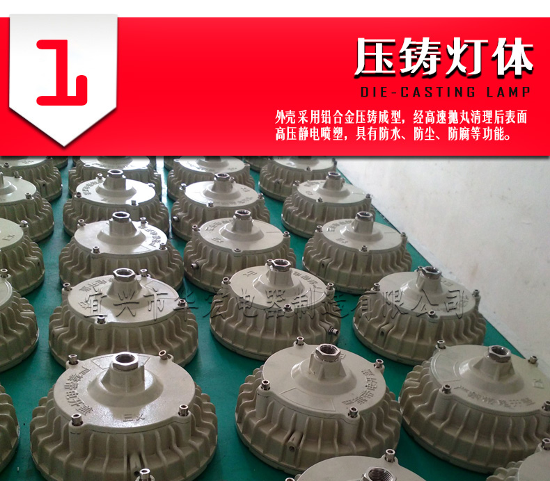 成都 廠家直銷 BFC6181A 1 LED防爆燈特種防爆照明燈  工廠防爆燈示例圖9