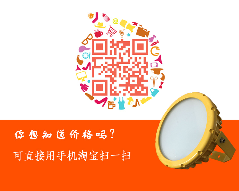 成都 廠家直銷 BFC6181A 1 LED防爆燈特種防爆照明燈  工廠防爆燈示例圖1