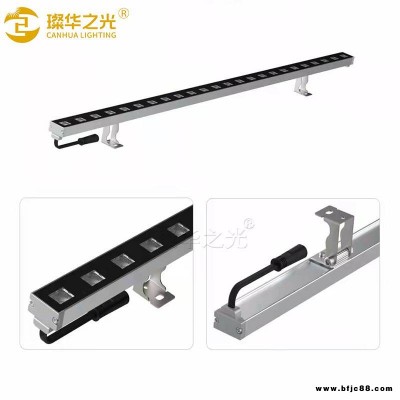 璨華照明SK-XQD3324結(jié)構(gòu)防水洗墻燈led線型投光燈