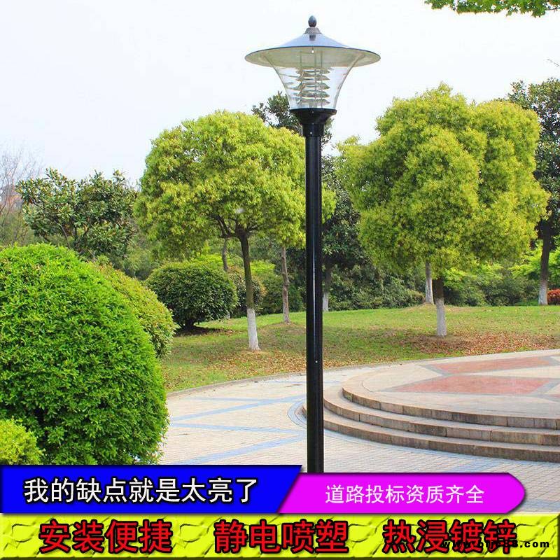 （led庭院燈）景區(qū)廣場路燈 3米簡約庭院燈限量全國包郵發(fā)貨