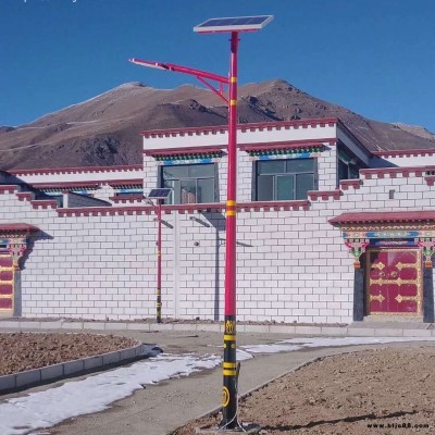 供應FNZH伍玖照明TYN25貴州新農村建設市政道路仿古6M常州太陽能單雙臂民族風路燈廠家LED景觀燈庭院燈廠家批發