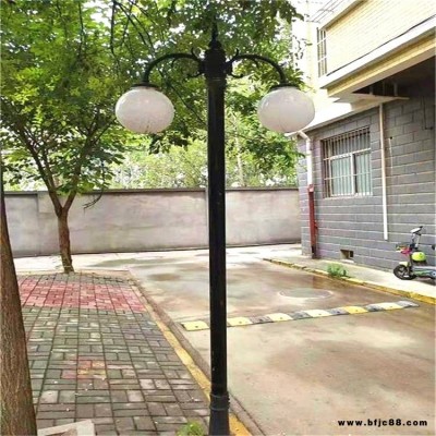 路燈 小區庭院燈景觀燈 歐式雙頭庭院燈