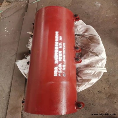 駿坤管道  生產(chǎn)DN400石油套筒  管道修補(bǔ)器  長(zhǎng)輸石油管道緊固件 連接套筒