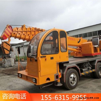 雙缸發動機自制吊車 6噸自制汽車起重機 四輪自制吊車 久勝機械js4105