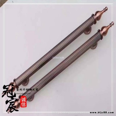 鏡面不銹鋼玫瑰金水晶拉手 酒店 水晶拉手廠家報價