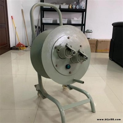定制 BDG防爆移動(dòng)檢修電纜盤防爆繞線盤卷線拖線盤移動(dòng)電源插座帶無(wú)火花插銷