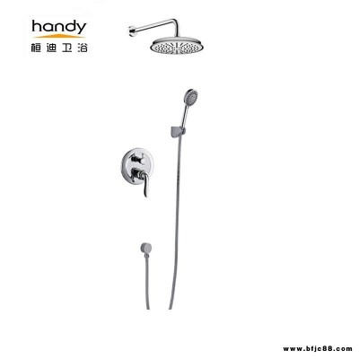 暗裝淋浴花灑套裝工廠 批發花灑淋浴器桓迪handyHD-3E55 賓館衛浴室用暗裝淋浴花灑套裝