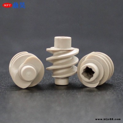 東莞PC塑料產(chǎn)品整條線(xiàn)生產(chǎn)塘廈微型PEEK渦輪蝸桿受壓不泛白