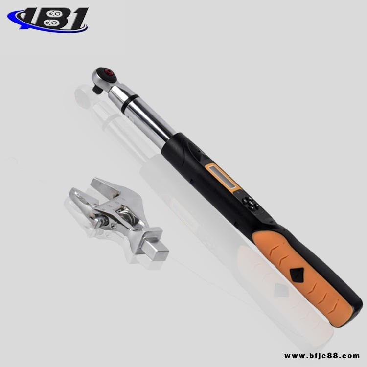 可換頭數(shù)顯扭矩扳手1/4五金工具可換頭EWEC2-135N力矩公斤扳手保修