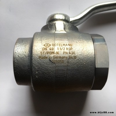 供應(yīng)德國進(jìn)口ROTELMANN球閥，用于測量裝置的球閥，不銹鋼材質(zhì)，109085